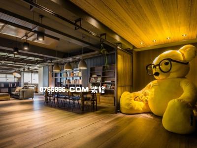 復古風辦公室設計深圳辦公室公司裝修設計